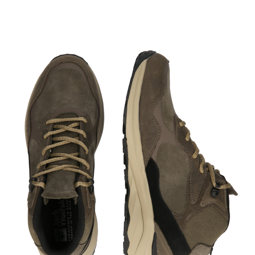 JACK WOLFSKIN Pantofi 'CAMP FEVER'  maro / negru