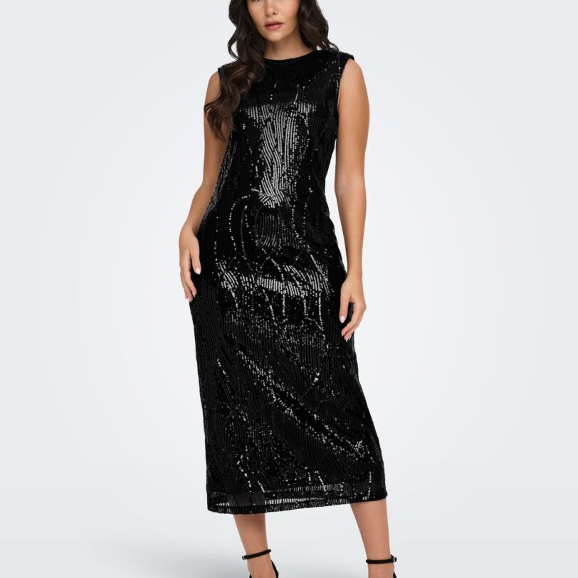JDY Rochie de seară 'JDYMEGAN'  negru