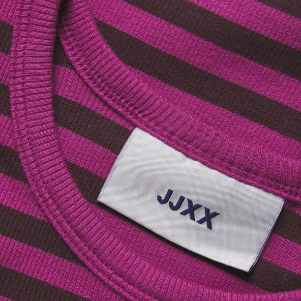 JJXX Tricou 'Feline'  fucsia / negru preţ