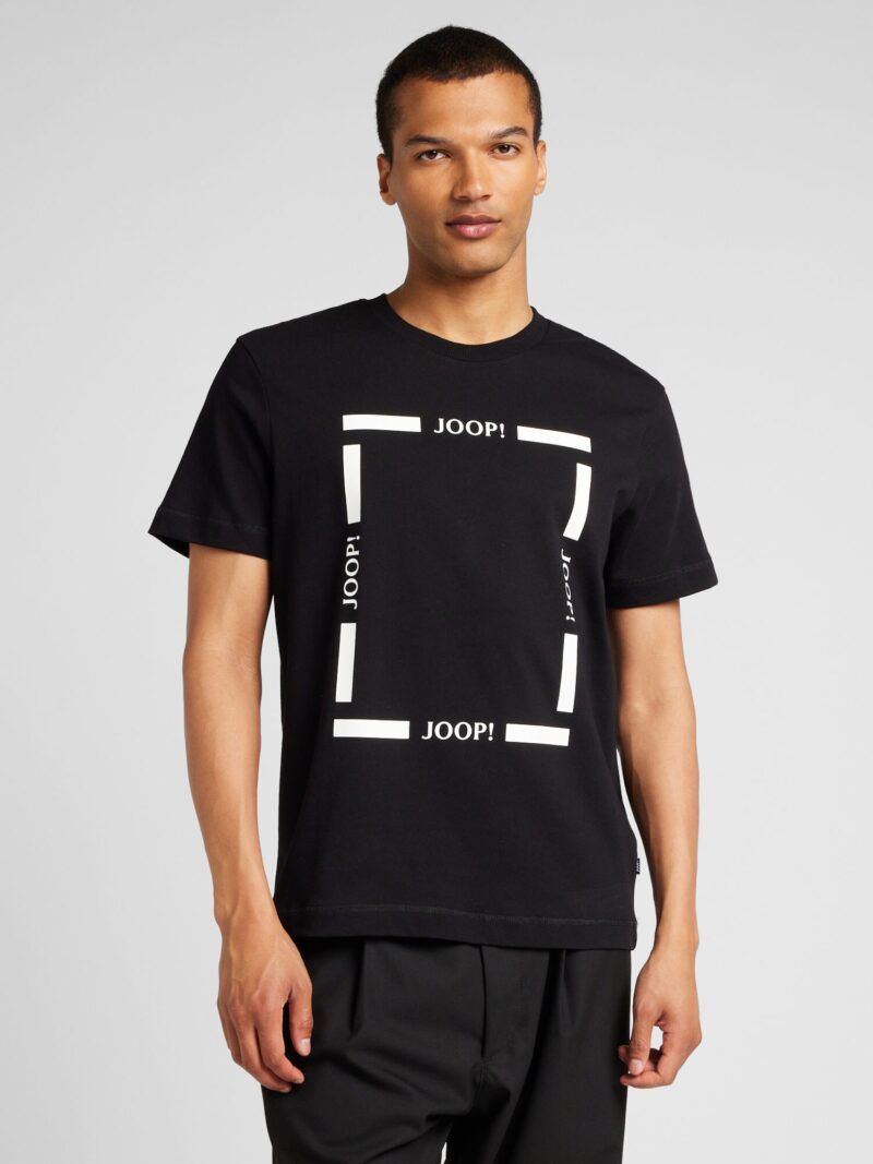 Cumpăra JOOP! Tricou '06Barnet'  negru / alb