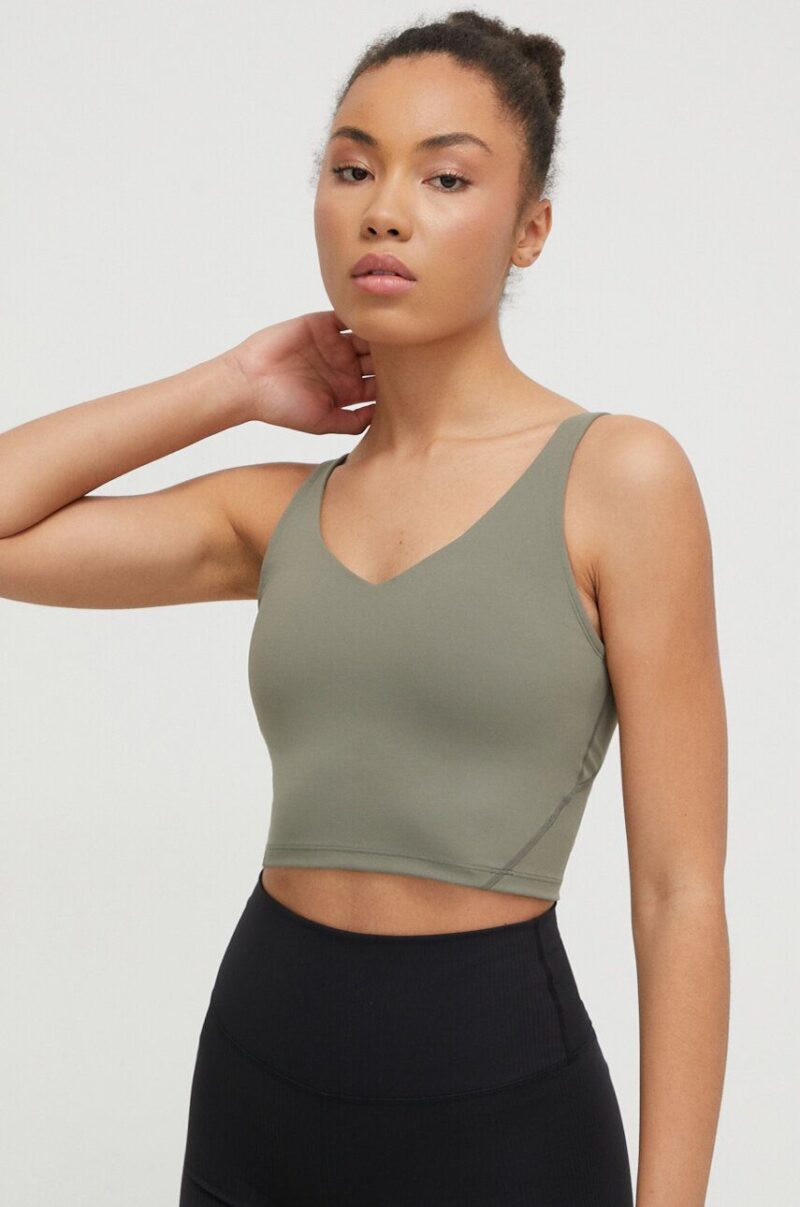 JOYINME top de yoga Grace culoarea verde preţ