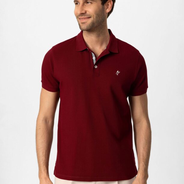 Jacey Quinn Tricou  roșu merlot preţ