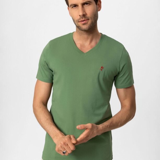 Preţ Jacey Quinn Tricou  verde / roșu