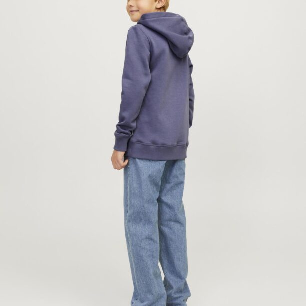 Jack & Jones Junior Bluză de molton 'JORFrederiksberg'  albastru noapte / albastru deschis / oliv / alb preţ