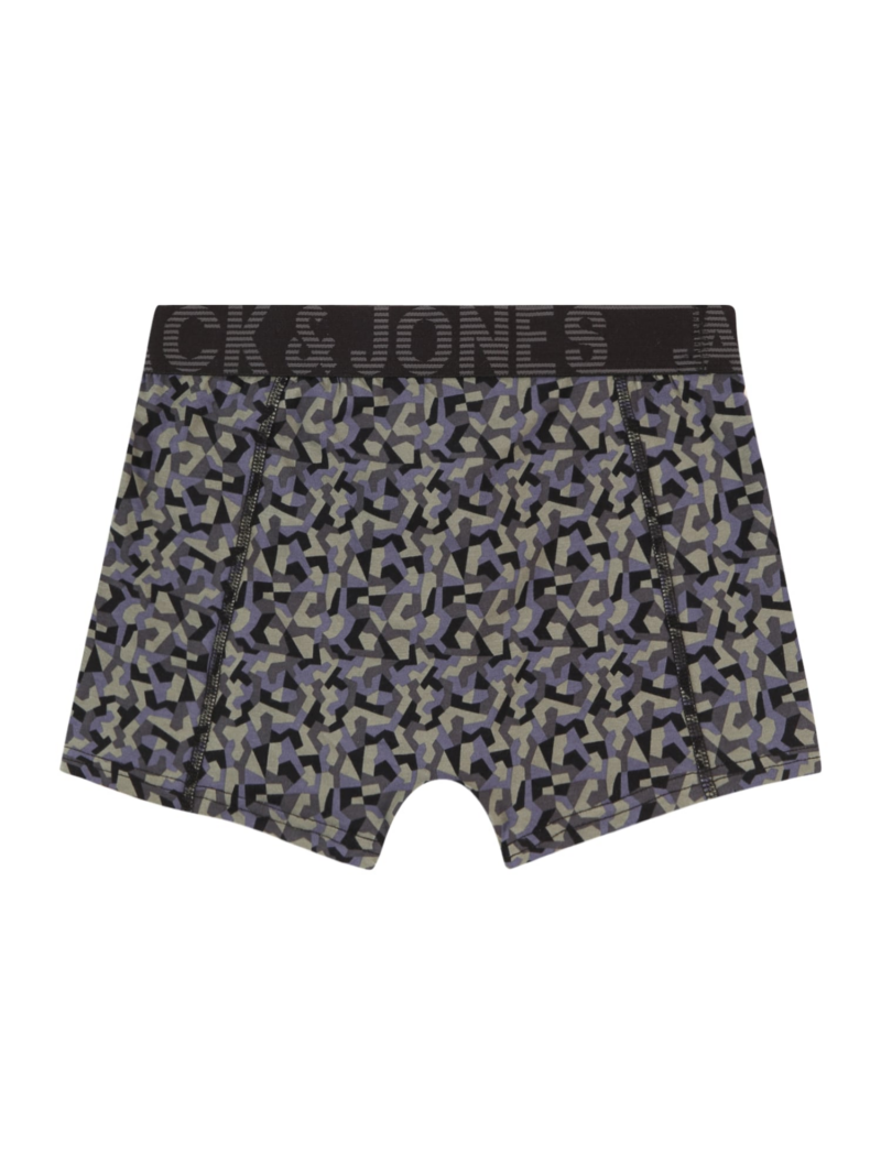 Jack & Jones Junior Chiloţi 'JACDANNY'  gri / verde pastel / portocaliu închis / negru