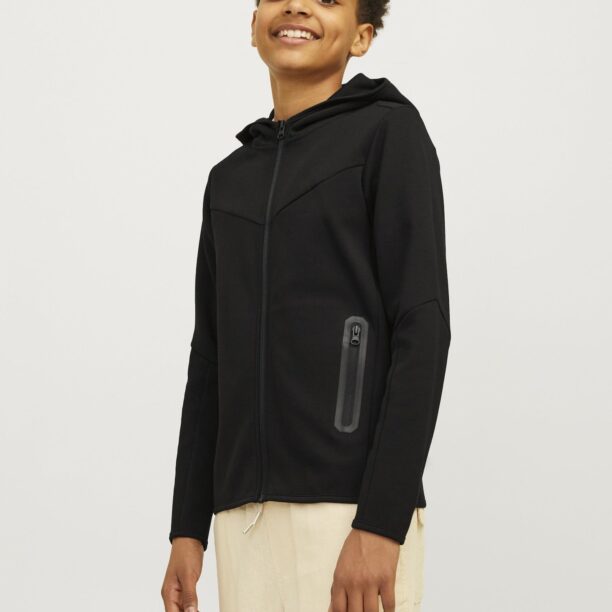 Jack & Jones Junior Hanorac 'JCOFUSION'  negru preţ