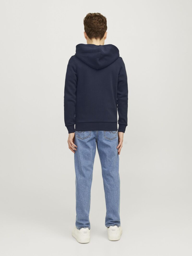 Cumpăra Jack & Jones Junior Hanorac  bleumarin / portocaliu / alb