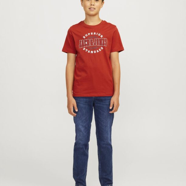 Preţ Jack & Jones Junior Jeans 'JJICLARK JJORIGINAL AM 384'  albastru denim