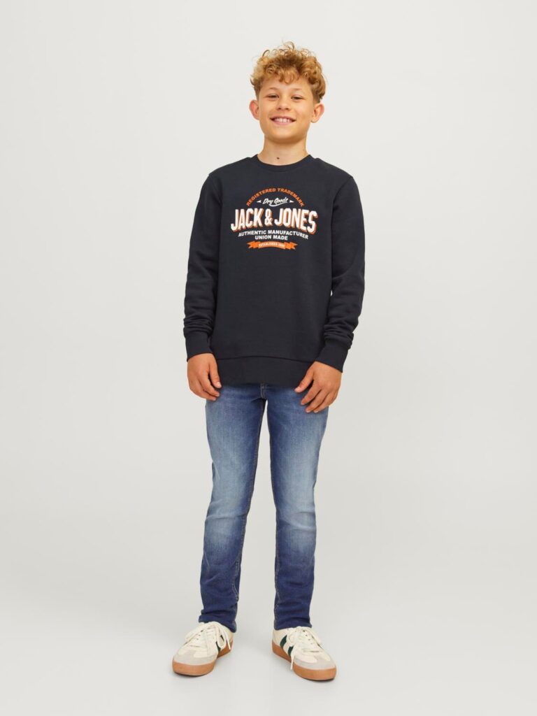 Preţ Jack & Jones Junior Jeans 'JJIGlenn JJOriginal'  albastru închis