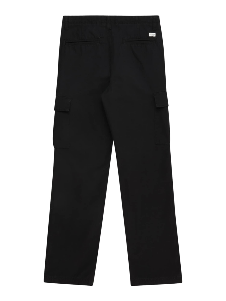 Jack & Jones Junior Pantaloni 'JPSTKane JJBarkley'  negru / alb murdar