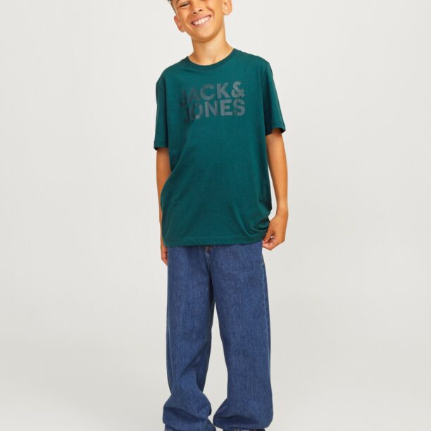 Jack & Jones Junior Tricou 'Ecorp'  verde închis preţ