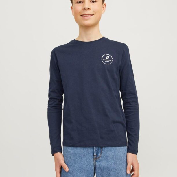 Cumpăra Jack & Jones Junior Tricou 'JJESWIFT'  bleumarin / alb