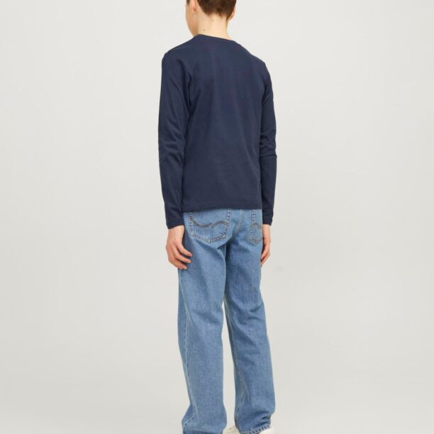 Preţ Jack & Jones Junior Tricou 'JJESWIFT'  bleumarin / alb