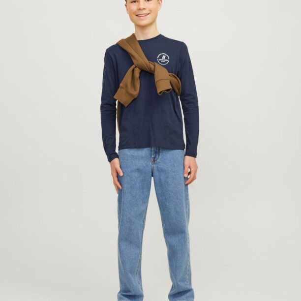 Original Jack & Jones Junior Tricou 'JJESWIFT'  bleumarin / alb