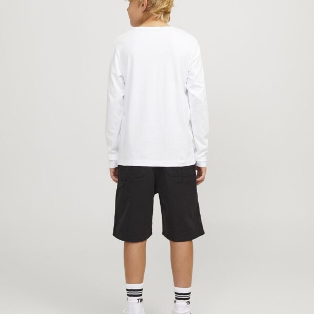 Cumpăra Jack & Jones Junior Tricou 'JJLuke'  bleumarin / gri / portocaliu / alb