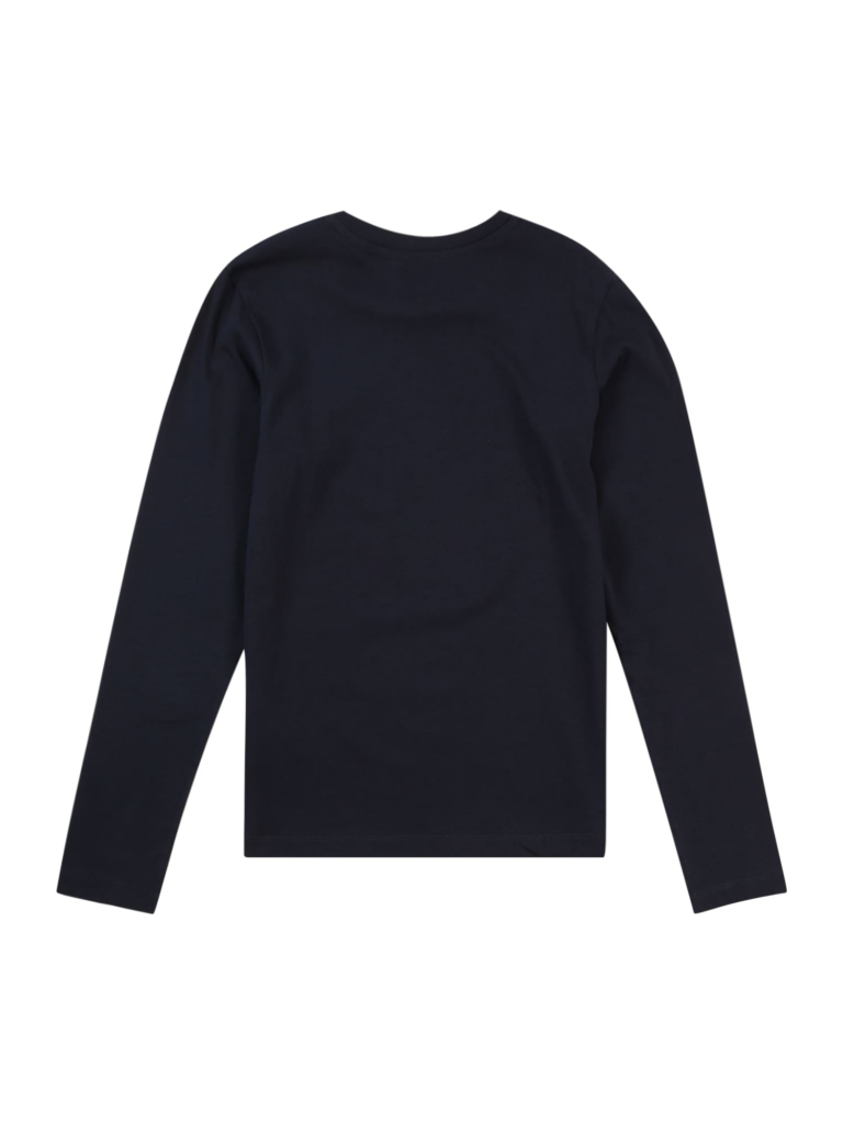 Jack & Jones Junior Tricou 'JJLuke'  bleumarin / portocaliu / negru / alb