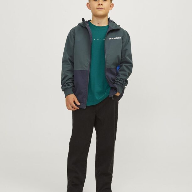 Preţ Jack & Jones Junior Tricou 'JJStar'  verde pin / alb