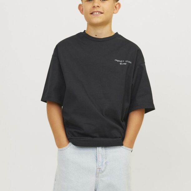 Jack & Jones Junior Tricou 'JORNOHO'  gri / roșu / negru / alb preţ