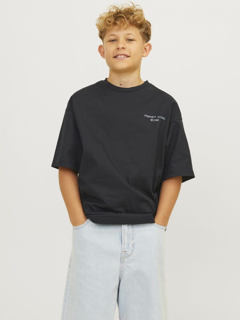 Jack & Jones Junior Tricou 'JORNOHO'  gri / roșu / negru / alb preţ