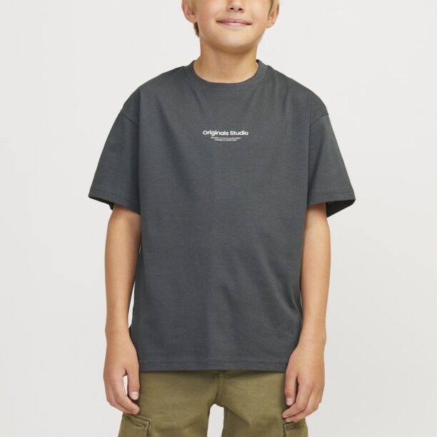 Jack & Jones Junior Tricou 'JORVesterbro'  verde pin / alb preţ