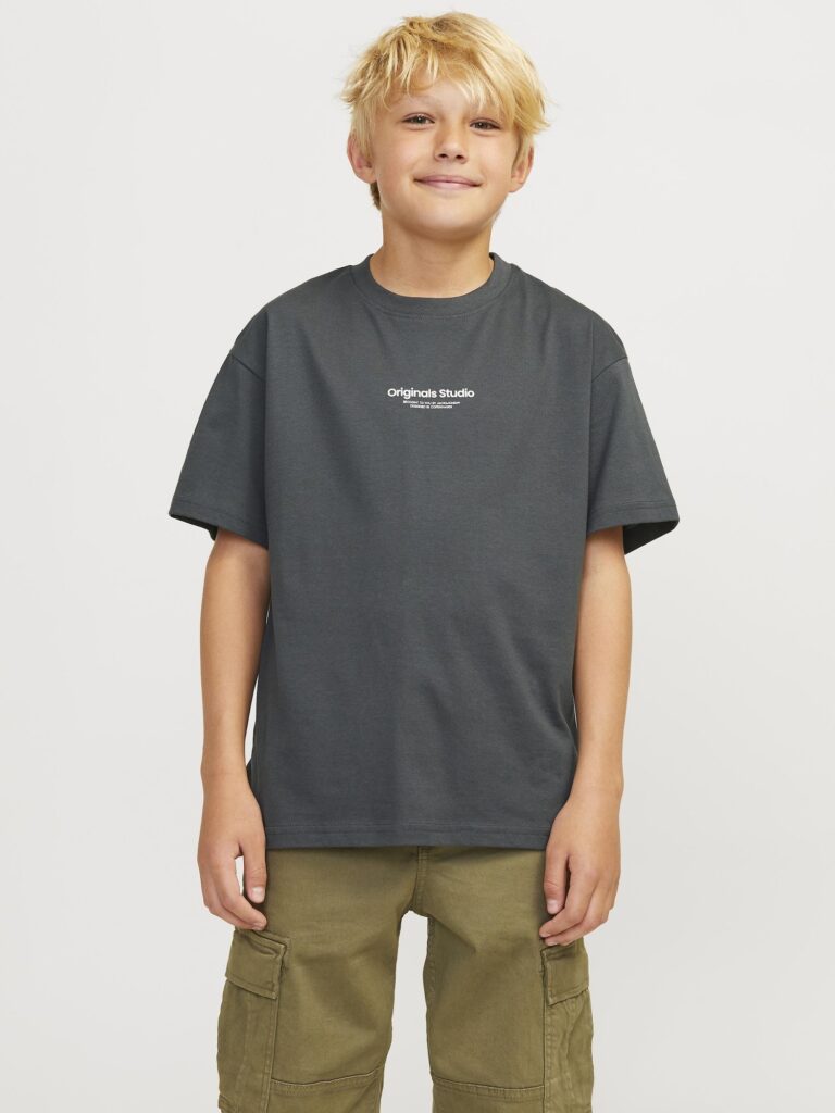 Jack & Jones Junior Tricou 'JORVesterbro'  verde pin / alb preţ