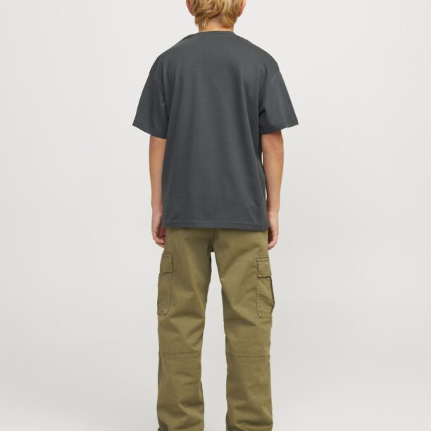 Cumpăra Jack & Jones Junior Tricou 'JORVesterbro'  verde pin / alb