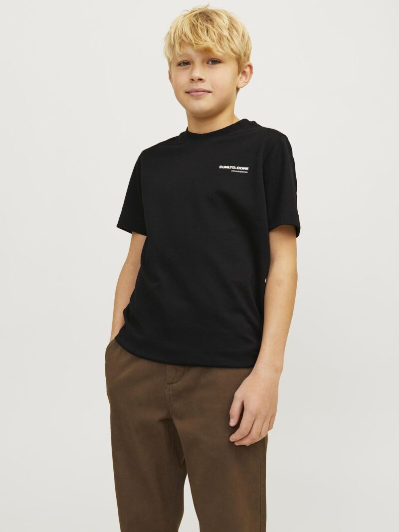 Jack & Jones Junior Tricou  negru / alb preţ