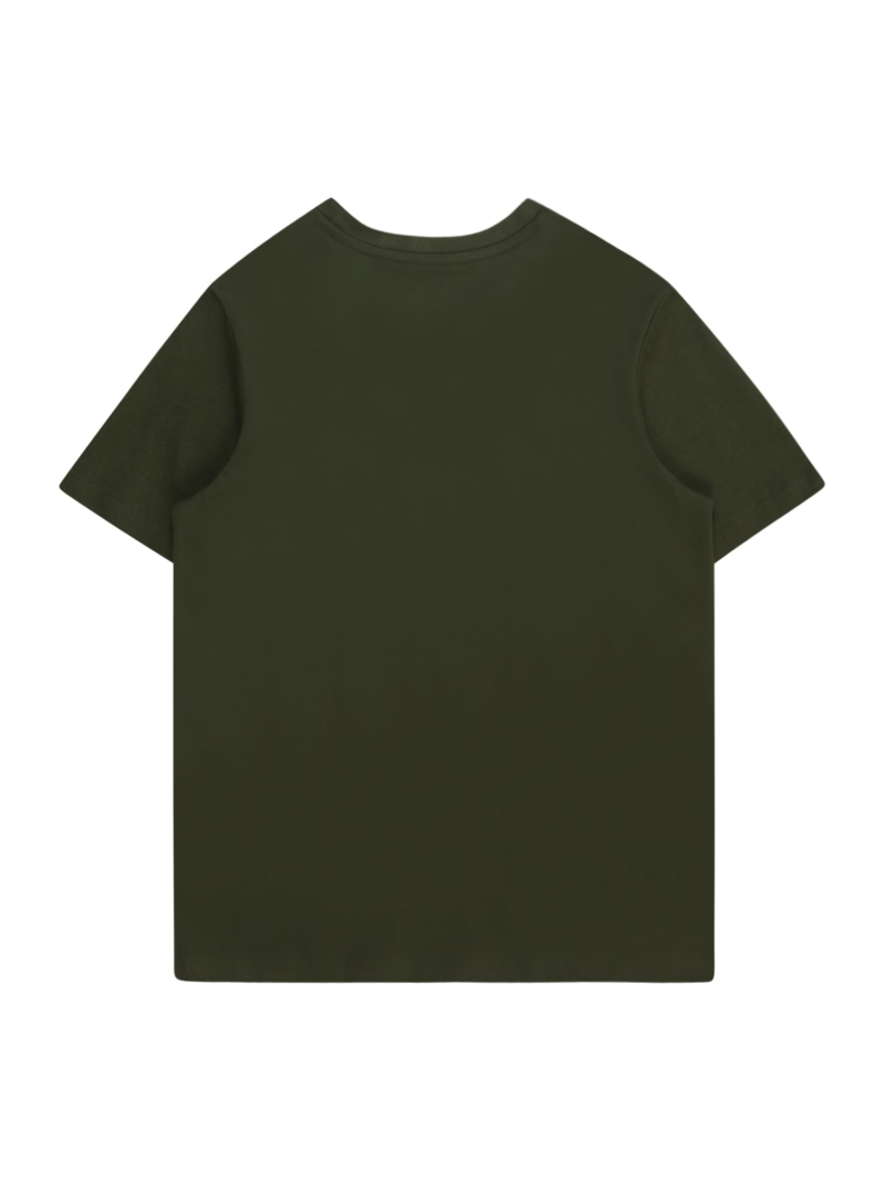 Jack & Jones Junior Tricou  verde închis / portocaliu / alb