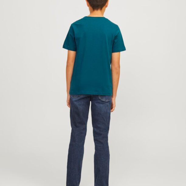 Jack & Jones Junior Tricou  verde / verde smarald / alb preţ