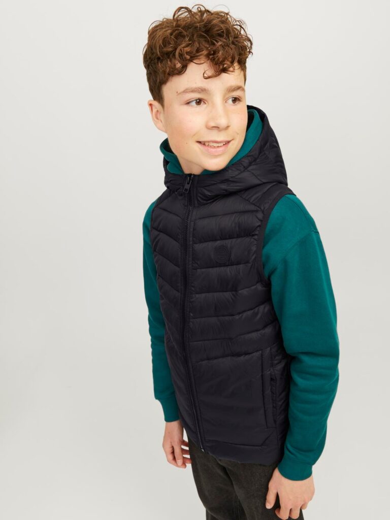 Jack & Jones Junior Vestă 'JJESprint'  negru preţ