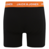 Jack & Jones Plus Boxeri 'JAColiver'  albastru închis / portocaliu închis / negru / alb