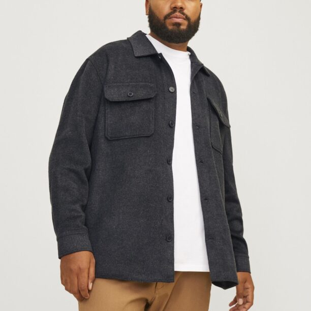 Cumpăra Jack & Jones Plus Cămașă 'JJEBradley Ollie'  negru