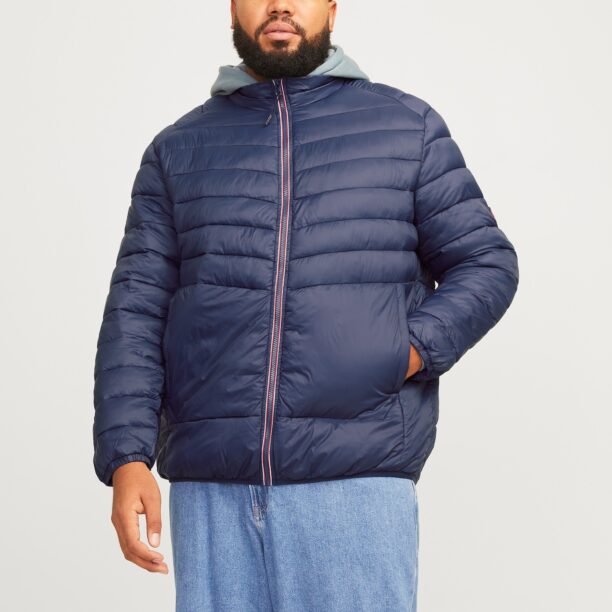 Jack & Jones Plus Geacă de primăvară-toamnă 'JJESPRINT'  bleumarin preţ