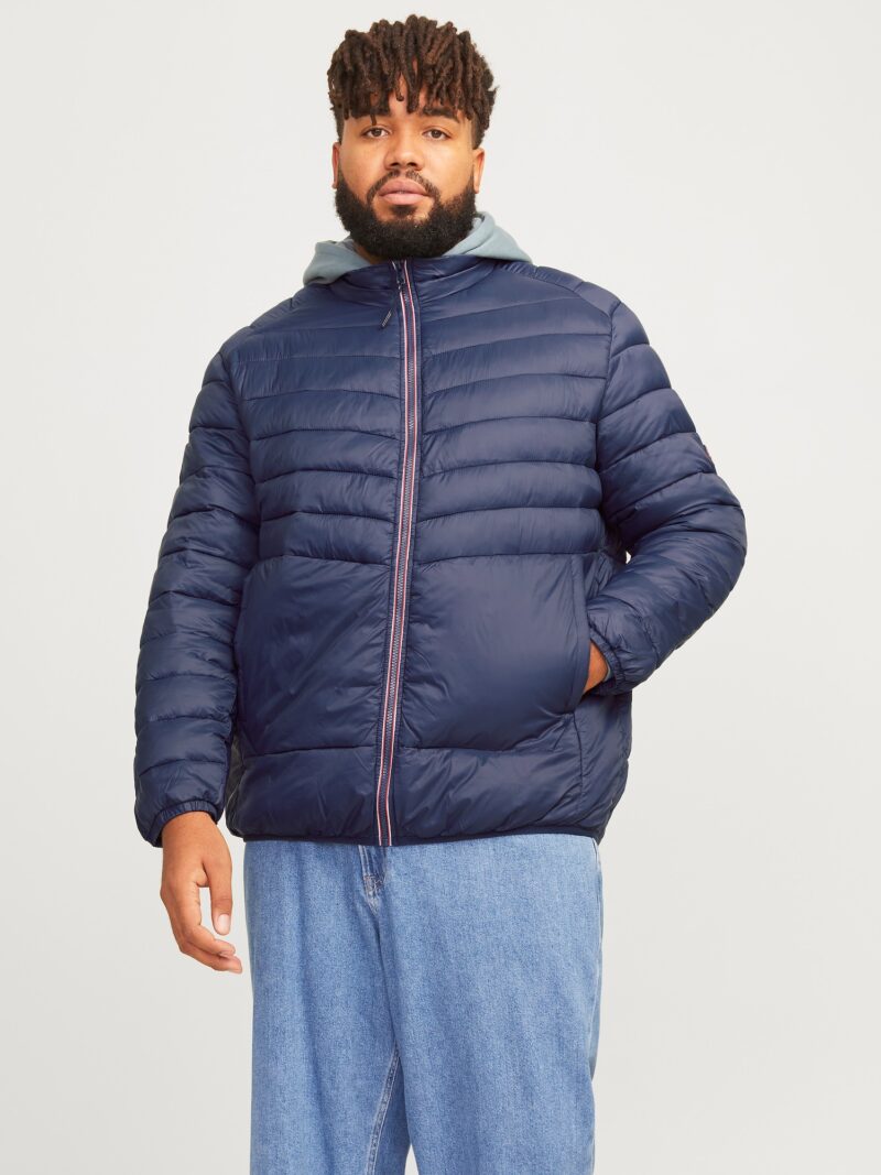 Jack & Jones Plus Geacă de primăvară-toamnă 'JJESPRINT'  bleumarin preţ