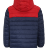 Jack & Jones Plus Geacă de primăvară-toamnă 'JJESPRINT'  bleumarin / sângeriu / alb