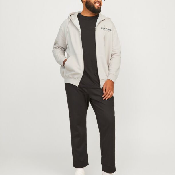 Preţ Jack & Jones Plus Hanorac 'JORVesterbro'  bej / negru