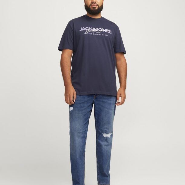 Original Jack & Jones Plus Jeans 'JJIGLENN JJORIGINAL'  albastru denim