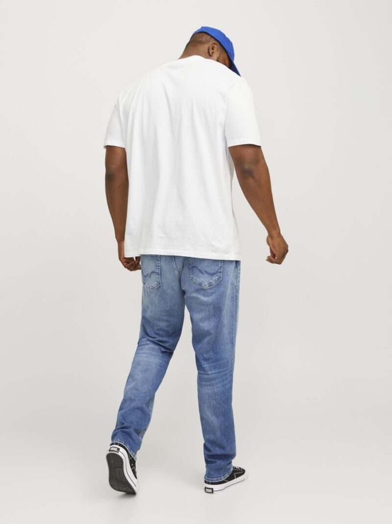 Jack & Jones Plus Tricou 'JJEBradley'  alb preţ