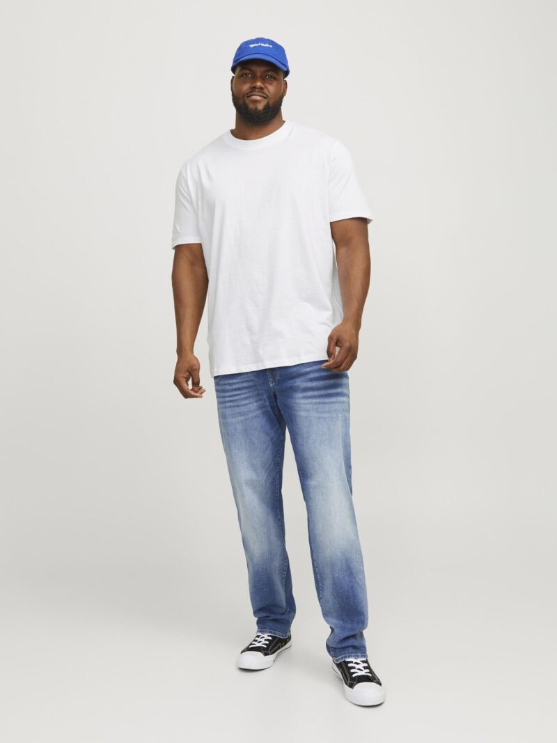 Cumpăra Jack & Jones Plus Tricou 'JJEBradley'  alb