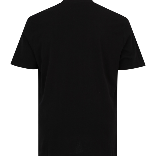 Jack & Jones Plus Tricou 'JJECALEB'  gri metalic / negru / alb