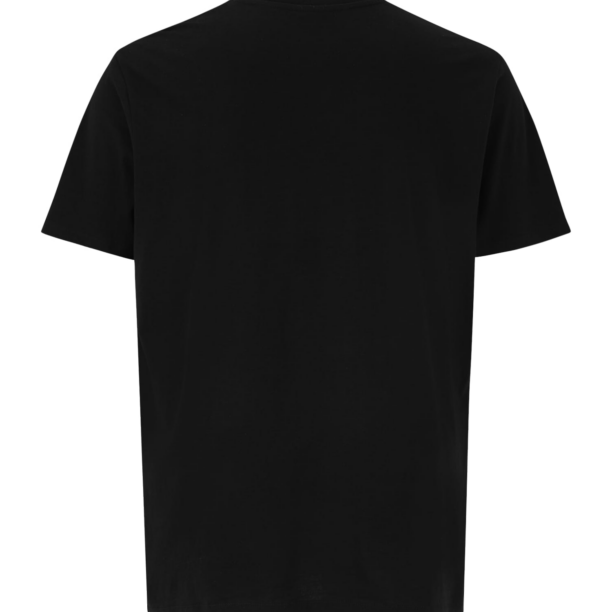 Jack & Jones Plus Tricou 'JJECorp'  negru / alb