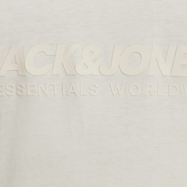 Jack & Jones Plus Tricou 'JJELEGACY'  alb kitt / alb