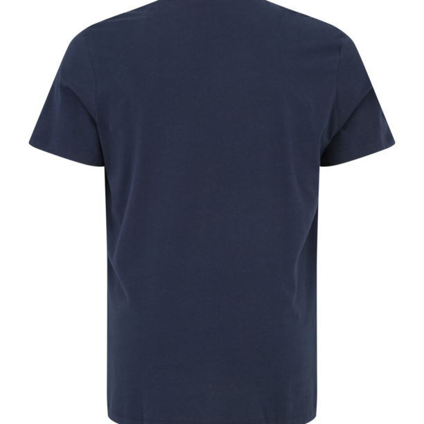 Jack & Jones Plus Tricou 'JJNOLAN'  bleumarin / roșu / alb murdar