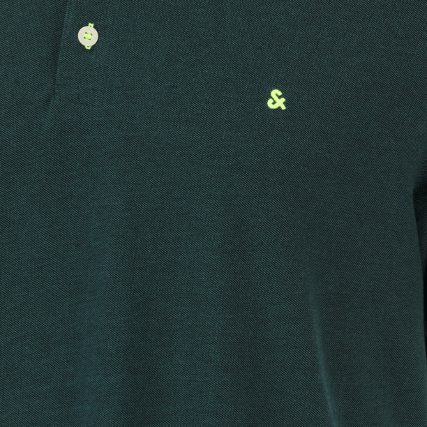 Jack & Jones Plus Tricou 'Paulos'  verde măr / verde pin / alb preţ