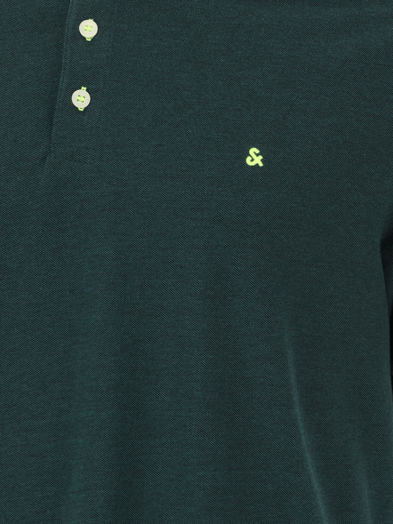 Jack & Jones Plus Tricou 'Paulos'  verde măr / verde pin / alb preţ