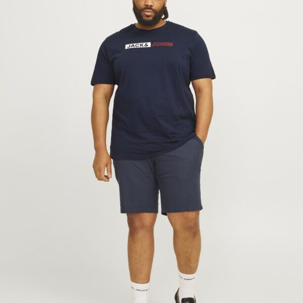 Cumpăra Jack & Jones Plus Tricou  bleumarin / roșu / alb