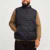 Jack & Jones Plus Vestă 'JJEState'  negru