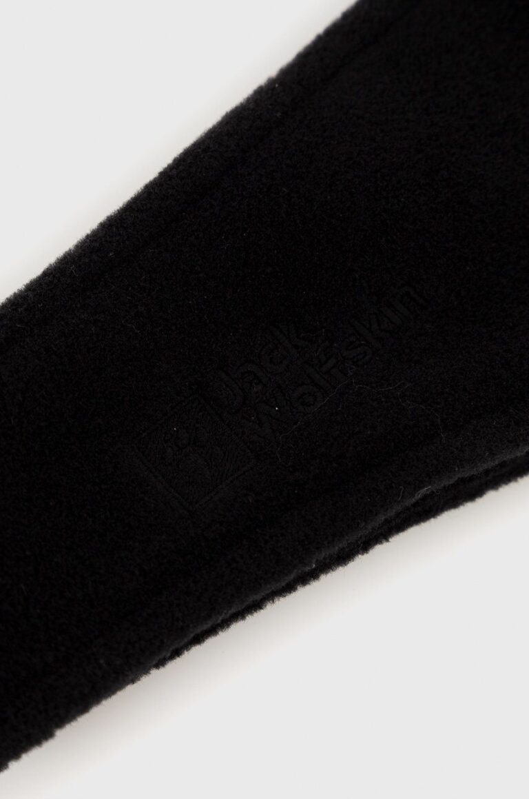 Jack Wolfskin bentita pentru cap Vertigo culoarea negru preţ