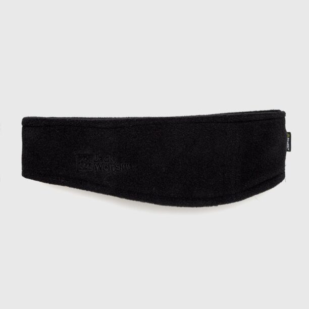 Jack Wolfskin bentita pentru cap Vertigo culoarea negru