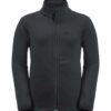 Jack Wolfskin bluza copii TAUNUS JACKET K culoarea negru